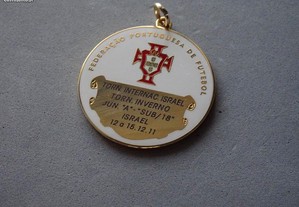 Medalha Federação Portuguesa de Futebol - Torn Internac Israel Inverno Jun "AA" Sub/18 Israel 2011