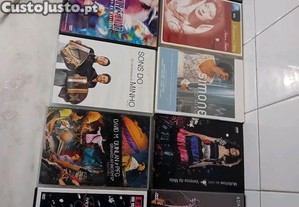 Conjunto de 14 Dvds Música Brasileira/Portuguesa