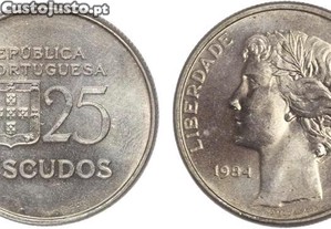 moedas 25 / 5 escudos