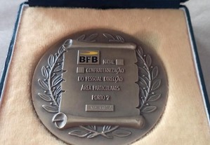Medalha Natal 97 Banco Fonsecas & Burnay