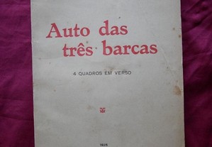 Campos Monteiro. Auto das Três Barcas. 4 quadros em verso. 1925