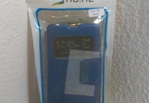 Capa Carteira Nova p/ Nokia Lumia 430 Azul