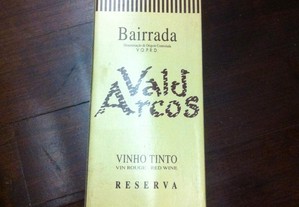 Vinho Tinto Reserva Bairrada 1999
