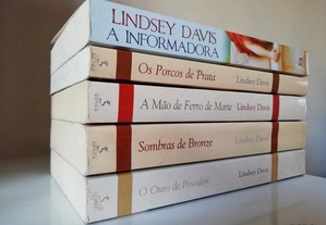 Livros Lindsey Davis (portes grátis)