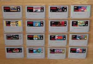 Super Nintendo: Jogos (apenas o cartucho) PAL