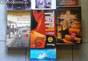 Saco com 7 livros - saco 4