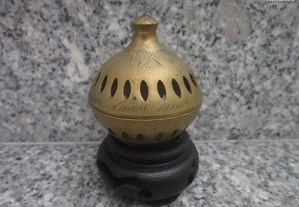 adorno taça em cobre made in India