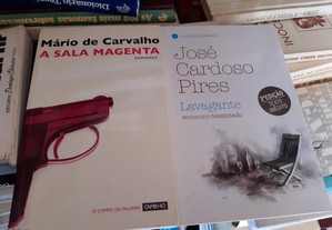 Obras de Mário de Carvalho e José Cardoso Pires