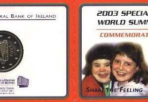 Espadim - FDC - Moeda de 5 Euro de 2003 - Irlanda