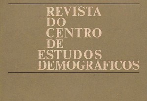 Revista do Centro de Estudos Demográficos - nº 19 - 1971