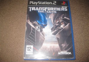 Jogo "Transformers: The Game" para a Playstation 2/Completo!