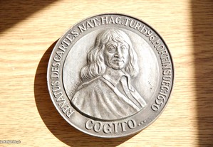 Medalha Pisa papeis Descartes(1596-1650)