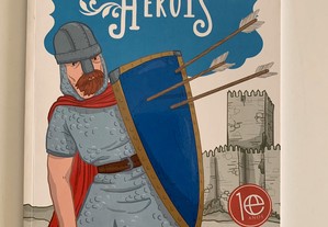 Os Nossos Heróis - livro de ilustrações