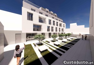 Apartamento t3 de luxo em construção, condomínio fechado pátio marquês, centro de abrantes.