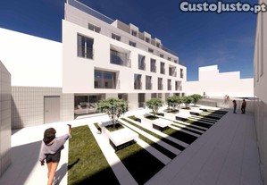 Apartamento t3 de luxo em construção, condomínio fechado pátio marquês, centro de abrantes.