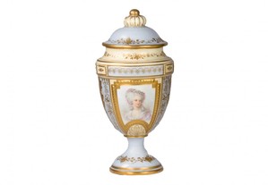 Ânfora porcelana Sevres Palácio Tulherias século XVIII