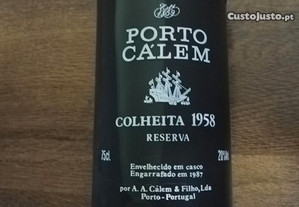 Vinho do Porto Colheita Reserva Cálem 1958