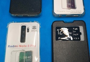 Capas Xiaomi Redmi Note 8 Pro e 9 Pro