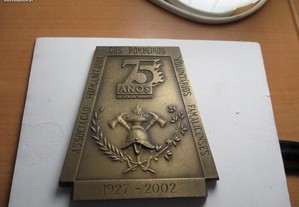 Medalha Bombeiros Famalicenses 75 Anos Voluntariado Of.Envio
