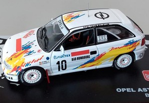 * Miniatura 1:43 Opel Astra GSI 16V Bruno Thiry Rally Monte Carlo 1993