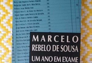 UM ANO EM EXAME de Marcelo Rebelo de Sousa
