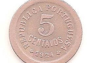 Moeda 5 Centavos 1924