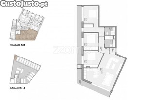 T3 Novo Trofa Premium | Varanda 27M² + Garagem
