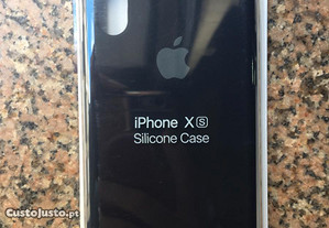 Capa de silicone Apple para iPhone XS