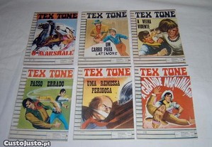 Tex Tone, cowboy sorridente, 4 numeros, BD anos 70
