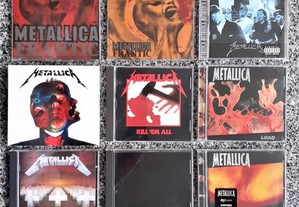 Metallica - 15 CDs - 5 DVDs - RAROS - Muito Bom Estado