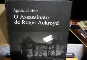 LIVRO O Assassinato de Roger Ackroyd de Agatha Christie BOM ESTADO