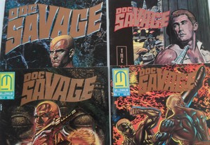 Doc Savage The Man of Bronze mini série completa Pulp Noir BD Comics banda desenhada