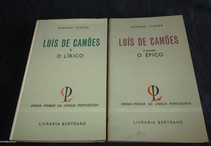 Livros Luís de Camões O Lírico O Épico Hernâni Cidade