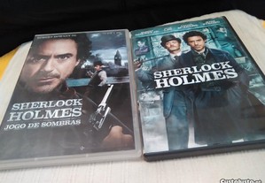 Sherlock Holmes + Jogo de Sombras (2009 - 2011) Robert Downey Jr. IMDB: 7.6 