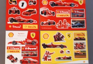 Autocolantes Ferrari Shell
