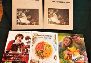 Lote Livros Culinária