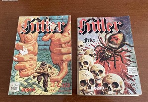 Revistas Antigas Hittler - Caça e Felix - Banda Desenhada