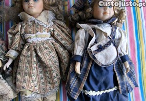 Bonecas porcelana antigas