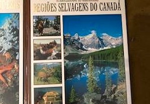 livro regiões selvagens do canadá- Livros viagens