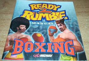 manual ready 2 rumble boxing - sega dreamcast