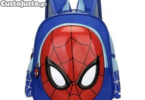 Mochila homem aranha azul