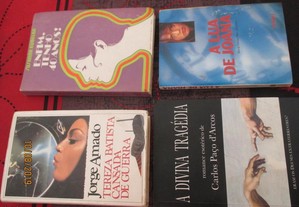 4 livros-Tereza Batista/A divina tragédia/A lua de