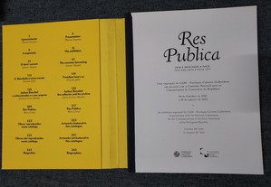 Catálogo Exposição Res Publica (1910-2010)