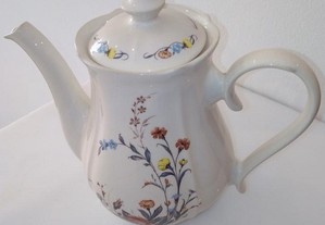 Bule de chá Sacavém floral