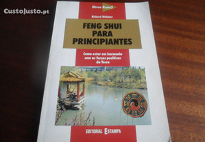 "Feng Shui para Principiantes" de Richard Webster - 1ª Edição de 1997