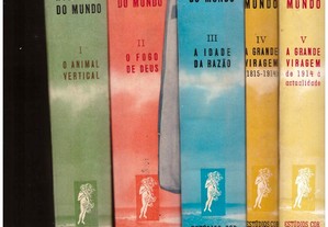 História do Mundo - Jean Duché - 5 volumes