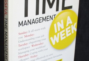 Livro Successful Time Management in a Week Robert Ashton