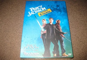 Colecção Completa "Percy Jackson" com Logan Lerman e com Box Arquivadora/Selado!