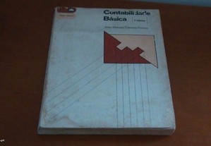 Contabilidade Básica I volume de João Manuel Esteves Pereira