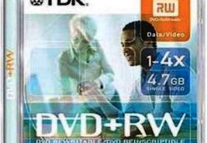 DVD+RW TDK (caixa 10 unidades)